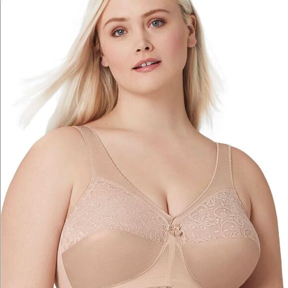 COPY - Glamorise Magic Lift Original Support Wire Free Bra Sz 38G NWT - Picture 5 of 7